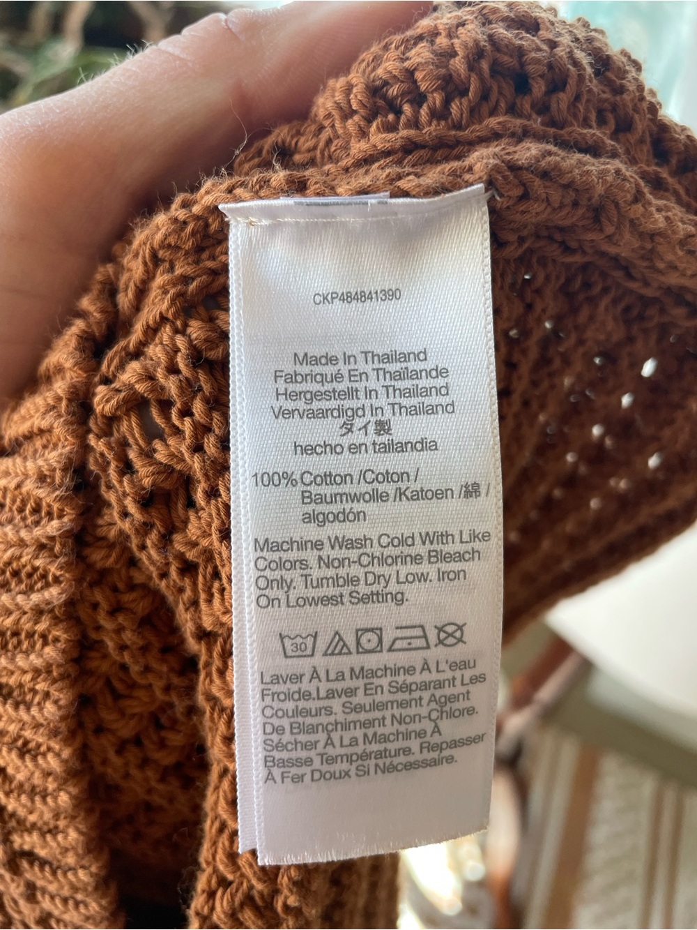 madewell cotton crocheted tank - Picture 5 of 6